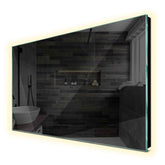 Miroir LED Horizontal | Sans Boutons Tactiles | Lumière blanche neutre - Reyze Série Ambient Modèle 1