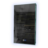 Miroir LED Vertical | boutons tactiles | Fonction Anti-Buée | Lumière blanche froide - Reyze Série Ambient Modèle 1