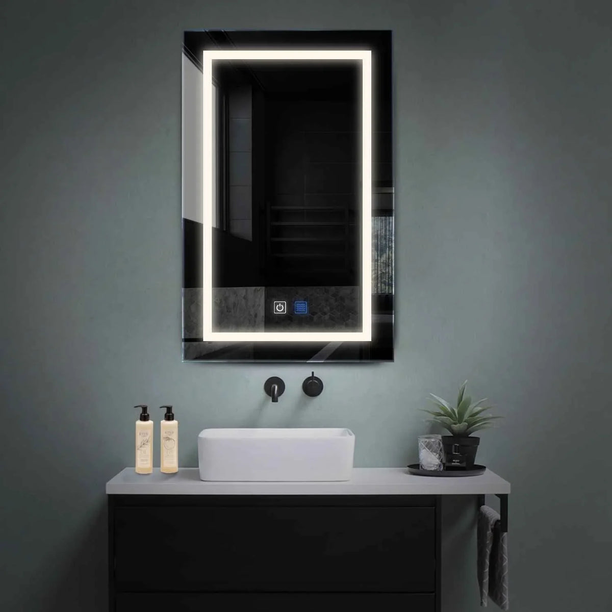 Miroir LED Vertical - Collection Reyze Salono