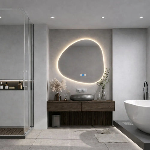 Miroir LED Asymétrique v1 - Collection Reyze Ambient