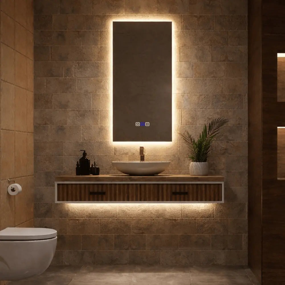 Miroir LED Vertical - Collection Reyze Ambient
