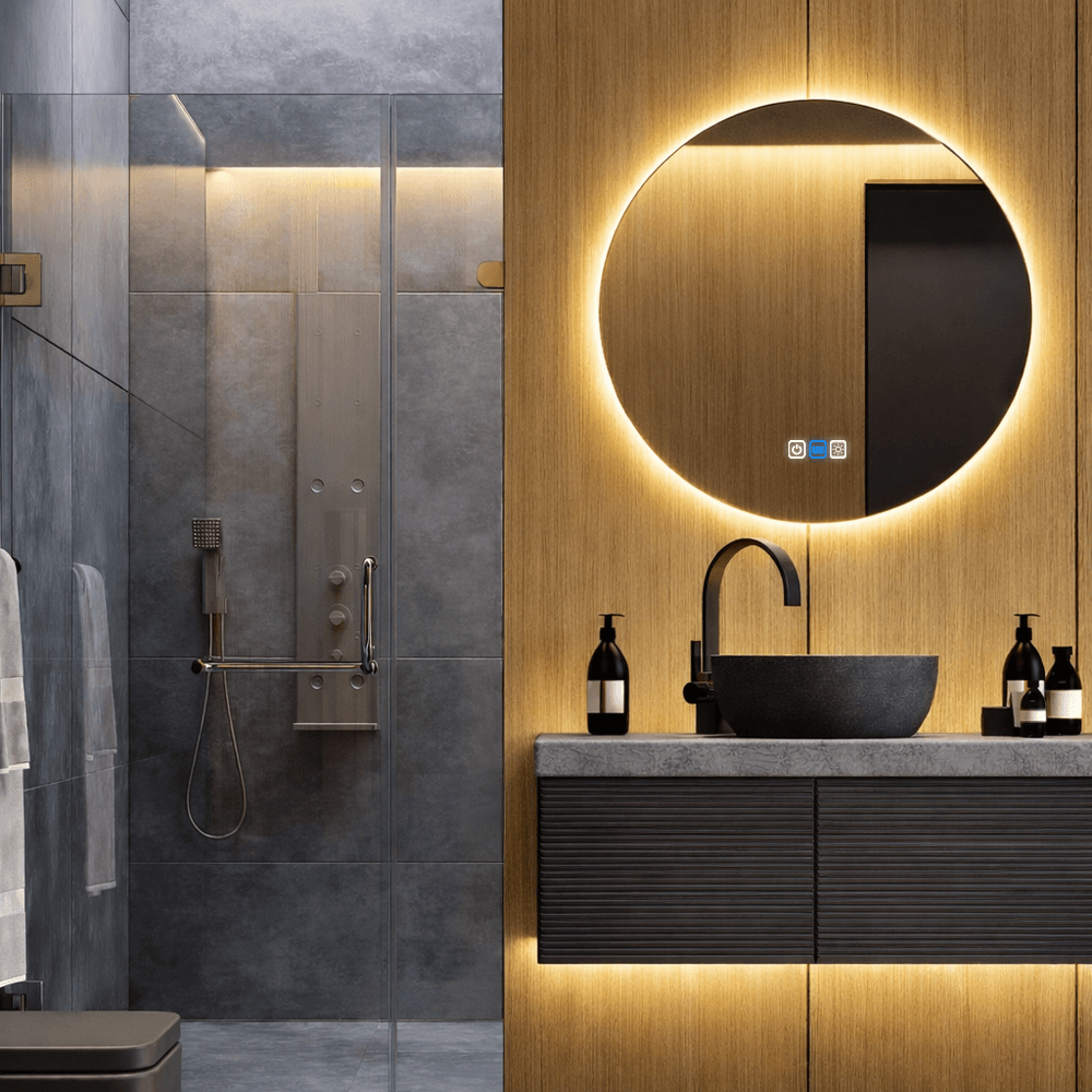 Miroir LED Rond - Collection Reyze Ambient