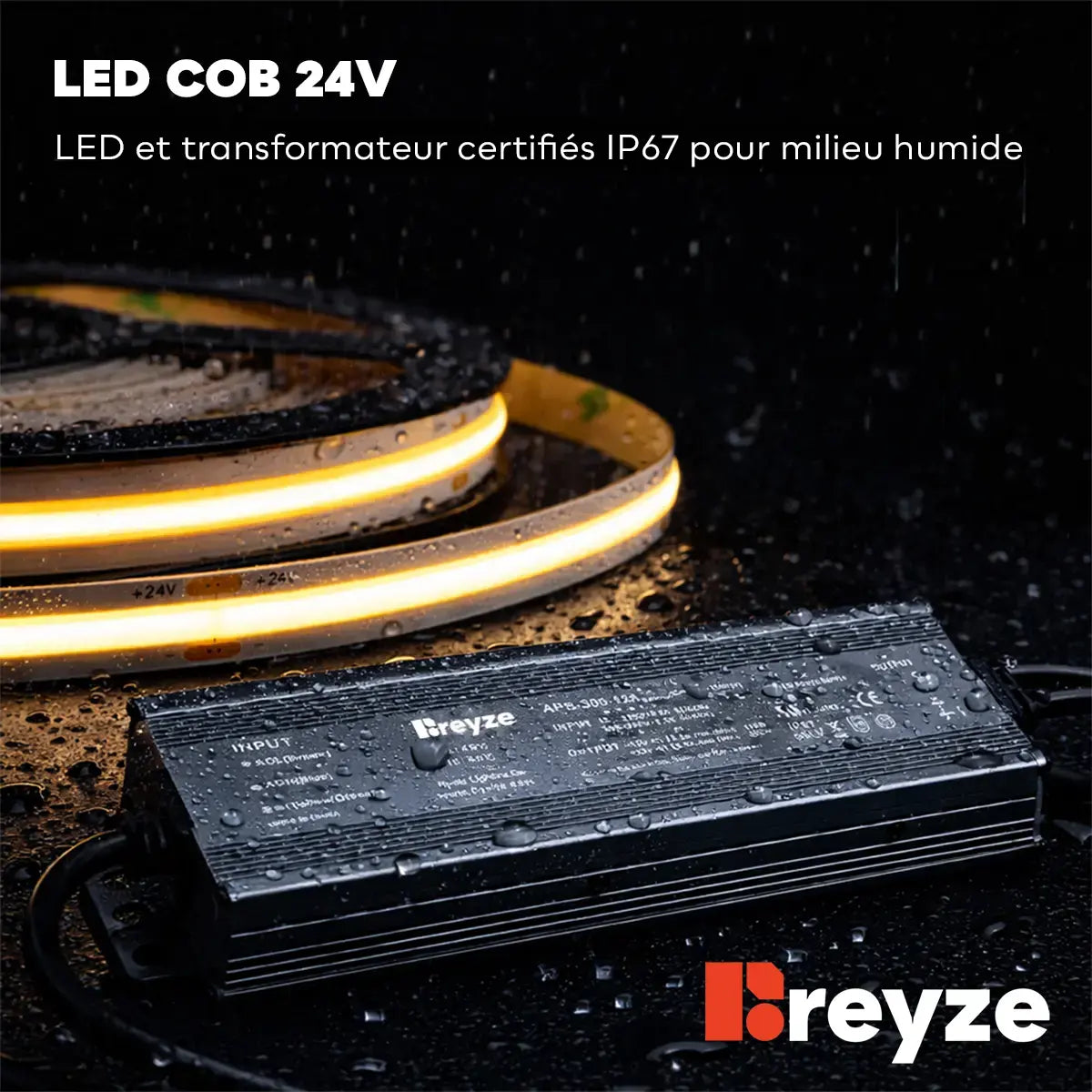 Miroir LED Horizontal - Collection Reyze Salono