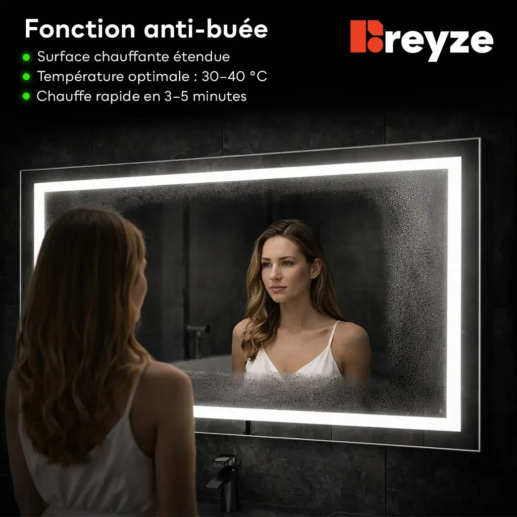 Miroir LED Horizontal - Collection Reyze Salono