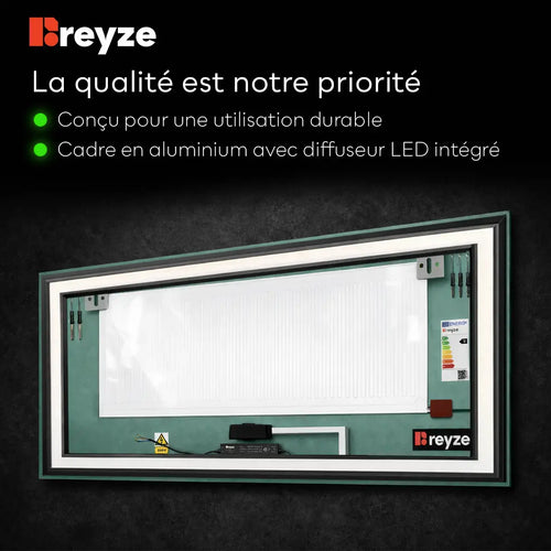 Miroir LED Asymétrique v2 - Collection Reyze Salono